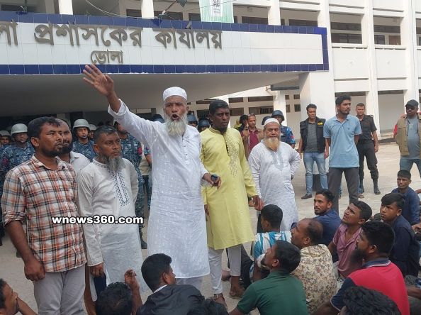 ভোলায় সিএনজি অটোরিকশা চালকদের বিক্ষোভ প্রত্যাহার
